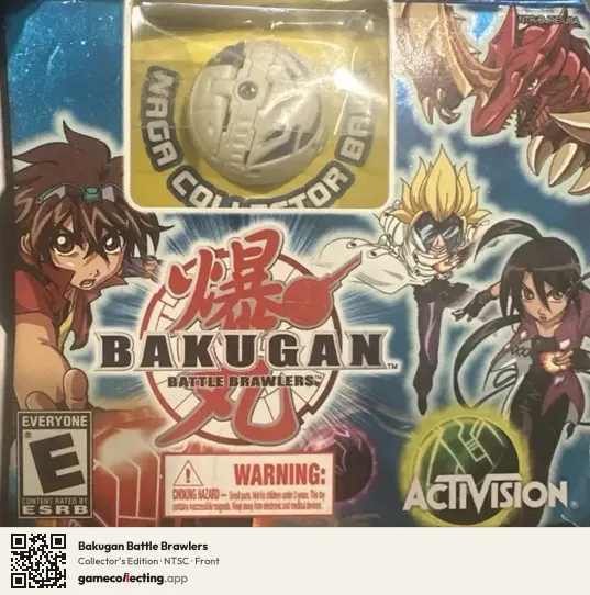 Bakugan Battle Brawlers Nintendo DS, NTSC box front