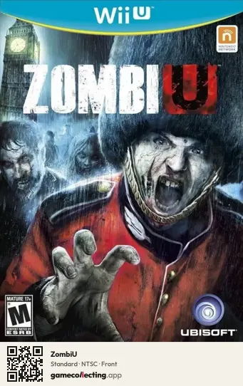 ZombiU Nintendo Wii U, NTSC box front