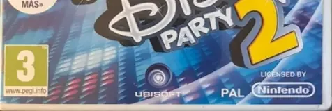 Just Dance: Disney Party 2, the PEGI square on its front