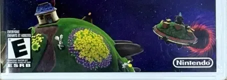 Super Mario Galaxy, the ESRB box on its front