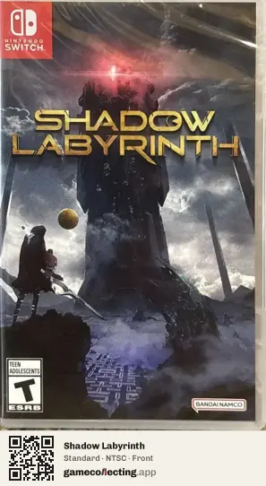 Shadow Labyrinth Nintendo Switch, NTSC box front