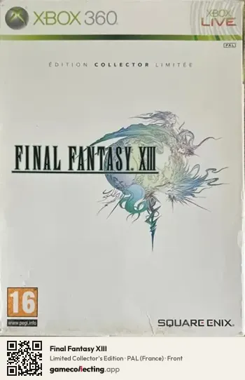 Final Fantasy XIII Xbox 360, France box front