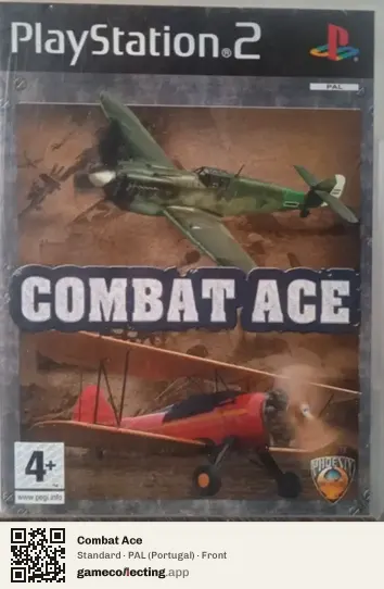 Combat Ace PlayStation 2, Portugal box front