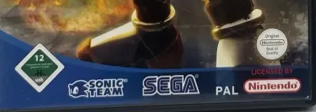 Shadow the Hedgehog, the Australian classification mark on its front