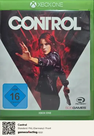 Control Xbox One, Germany box front