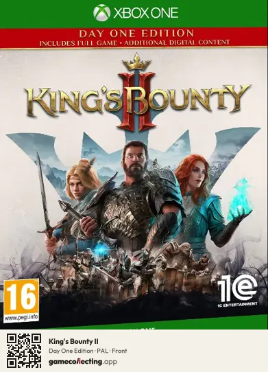 King's Bounty II Xbox One, PAL box front