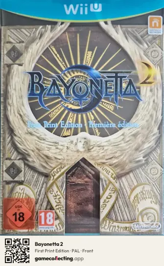 Bayonetta 2 Nintendo Wii U, PAL box front