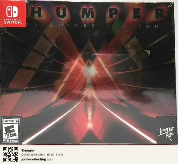 Thumper Nintendo Switch, NTSC box front