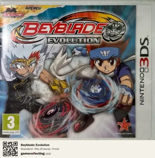 Beyblade: Evolution Nintendo 3DS, France box front