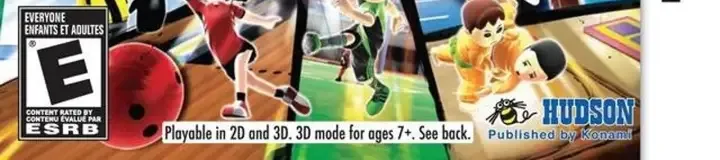 Deca Sports Extreme, the ESRB box on its front
