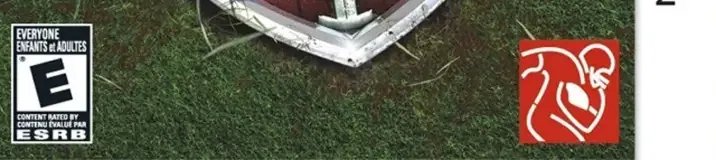 Madden NFL Football, the ESRB box on its front