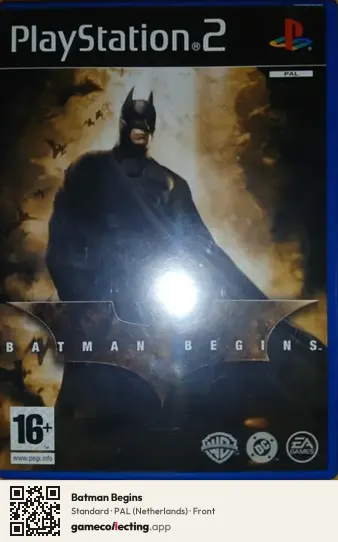 Batman Begins PlayStation 2, Netherlands box front