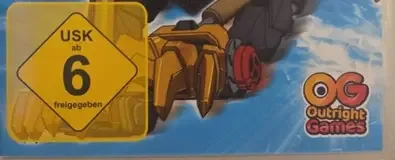Zoids Wild: Blast Unleashed, the USK square on its front
