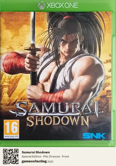 Samurai Shodown Xbox One, France box front