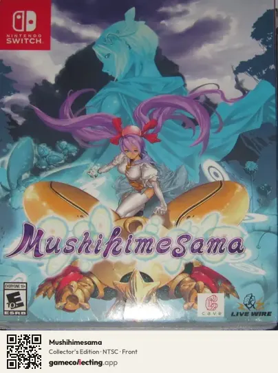 Mushihimesama Nintendo Switch, NTSC box front