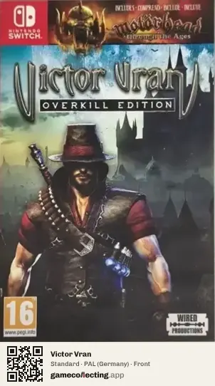 Victor Vran Nintendo Switch, Germany box front