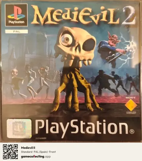 Medievil II PlayStation, Spain box front
