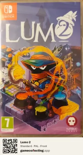 Lumo 2 Nintendo Switch, PAL box front
