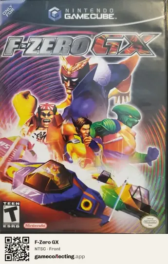 F-Zero GX Nintendo GameCube, NTSC box front
