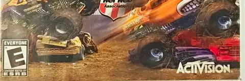 Monster Jam, the ESRB box on its front