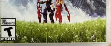 Xenoblade Chronicles 2, the ESRB box on its front