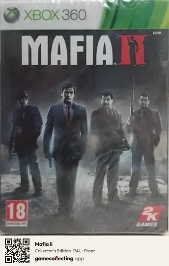 Mafia II Xbox 360, PAL box front