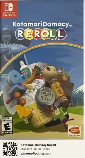 Katamari Damacy Reroll Nintendo Switch, NTSC box front