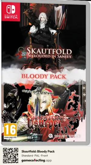 Skautfold: Bloody Pack Nintendo Switch, PAL box front