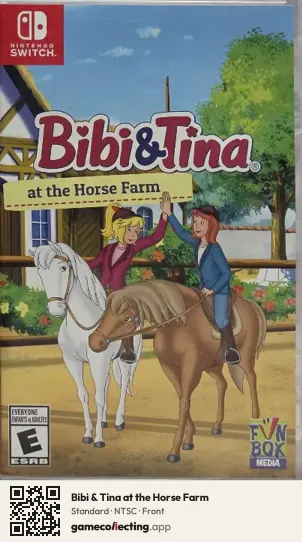 Bibi & Tina at the Horse Farm Nintendo Switch, NTSC box front