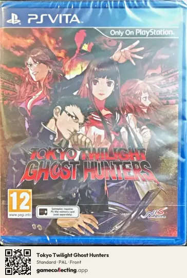 Tokyo Twilight Ghost Hunters PlayStation Vita, PAL box front