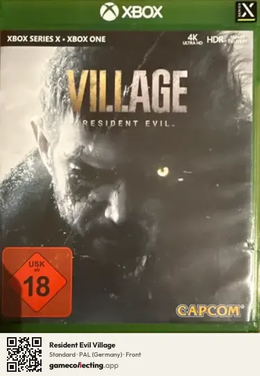 Resident Evil Village Xbox Series X, Germany box front