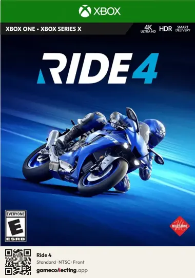 Ride 4 Xbox One, NTSC box front