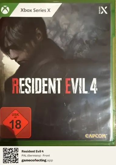 Resident Evil 4 Xbox Series X, Germany box front