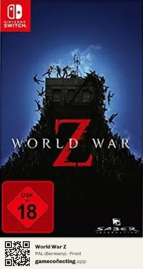 World War Z Nintendo Switch, Germany box front