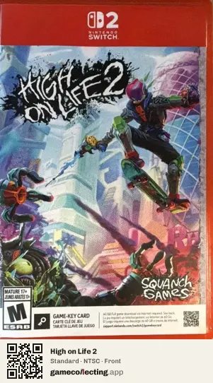 High on Life 2 Nintendo Switch 2, NTSC box front