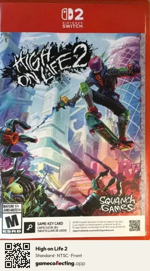 High on Life 2 Nintendo Switch 2, NTSC box front