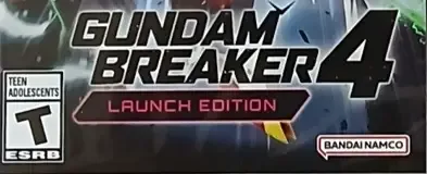 Gundam Breaker 4, the ESRB box on its front