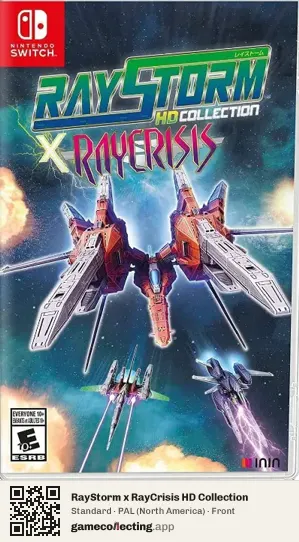 RayStorm x RayCrisis HD Collection Nintendo Switch, North America box front
