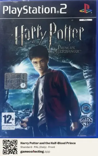 Harry Potter and the Half-Blood Prince PlayStation 2, Italy box front