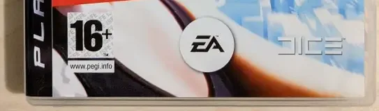 Mirror's Edge, the PEGI square on its front