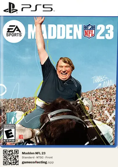 Madden NFL 23 PlayStation 5, NTSC box front
