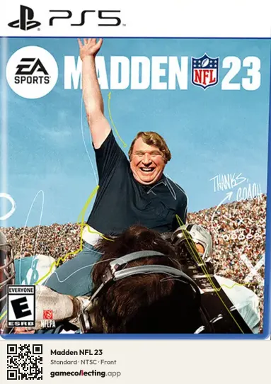 Madden NFL 23 PlayStation 5, NTSC box front