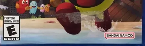 Pac-Man World Re-Pac, the ESRB box on its front