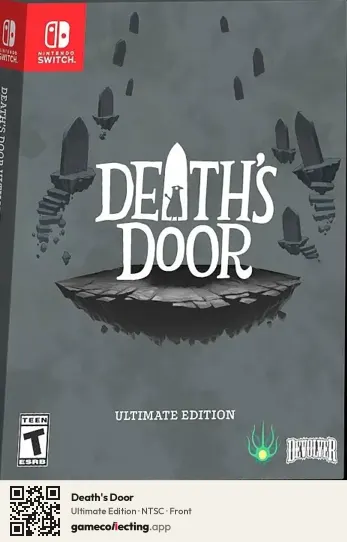 Death's Door Nintendo Switch, NTSC box front