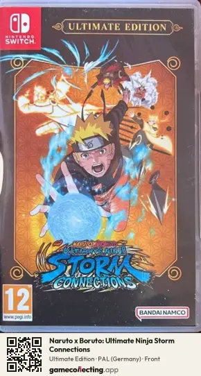 Naruto x Boruto: Ultimate Ninja Storm Connections Nintendo Switch, Germany box front