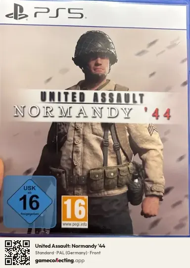 United Assault: Normandy '44 PlayStation 5, Germany box front