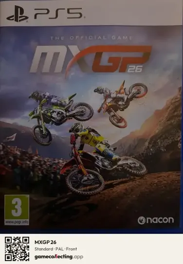 MXGP 26 PlayStation 5, PAL box front