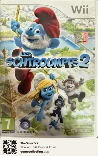The Smurfs 2 Nintendo Wii, France box front