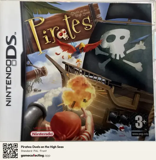 Pirates: Duels on the High Seas Nintendo DS, PAL box front