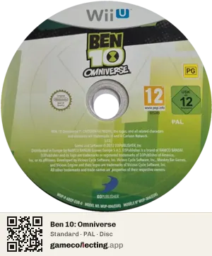Ben 10: Omniverse Nintendo Wii U, PAL disc